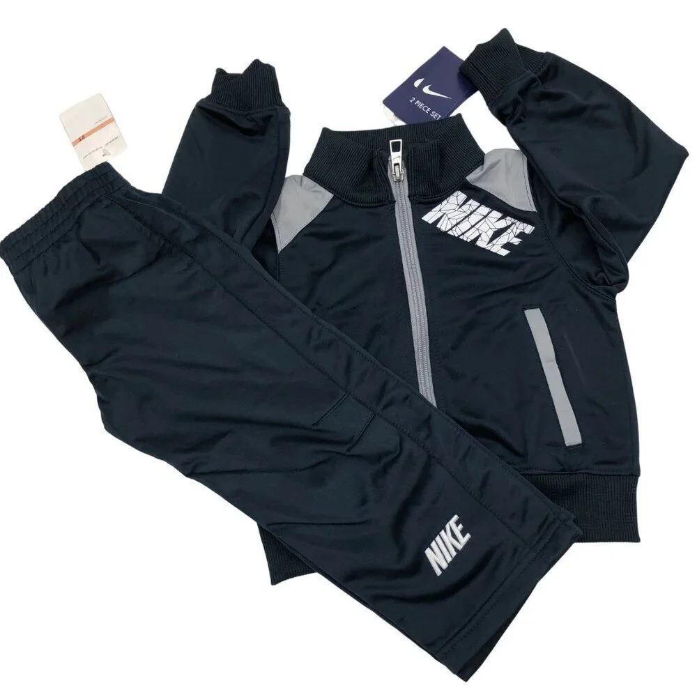 NIKE BOYS TRICOTT HOODIE & PANTS SET SZ 2T NEW WITH TAG - Picture 6 of 8